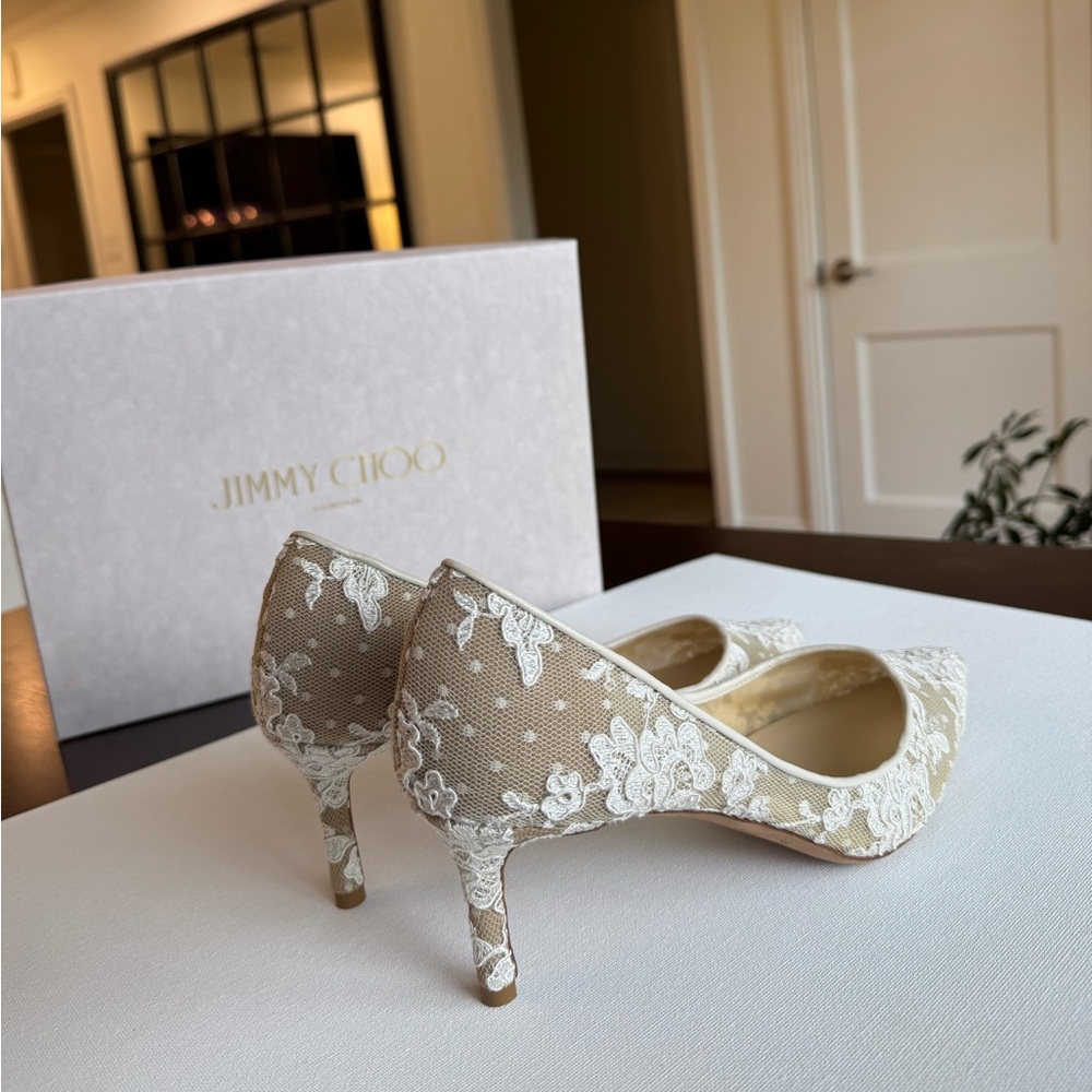 Authentic Jimmy Choo Romy Pumps - Picture 8 of 8